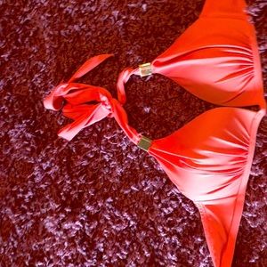 Victoria’s Secret pink bikini halter top